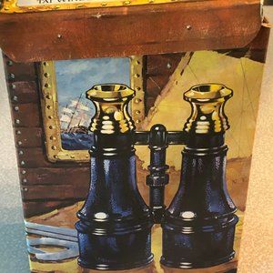 Vintage 1973 Avon Marine Binoculars Decanter